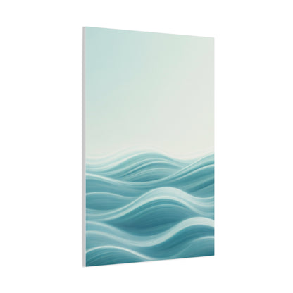 Dreamy Layered Ocean Waves Wall Art & Canvas Prints