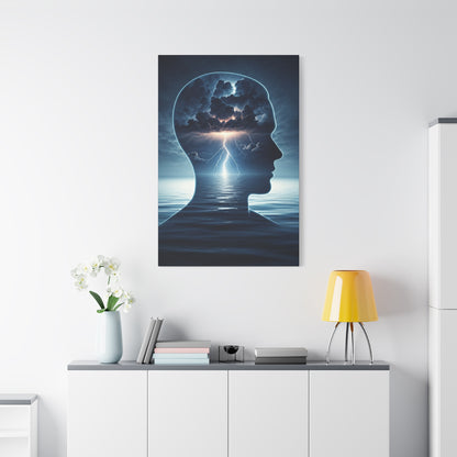 Mind Storm Reflection Wall Art & Canvas Prints