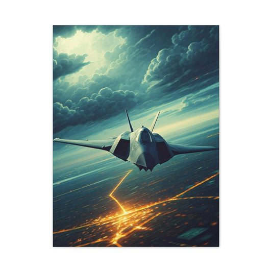 Hypersonic Horizon Breakthrough Wall Art & Canvas Prints