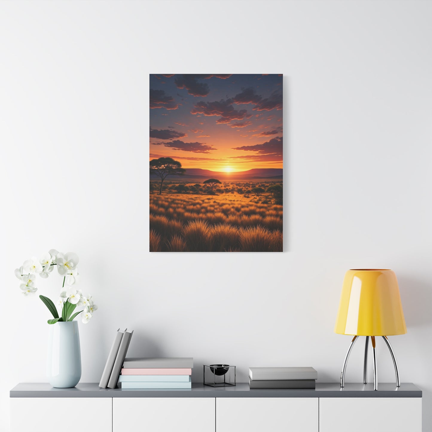 Savannah Sunset Glow Wall Art & Canvas Prints