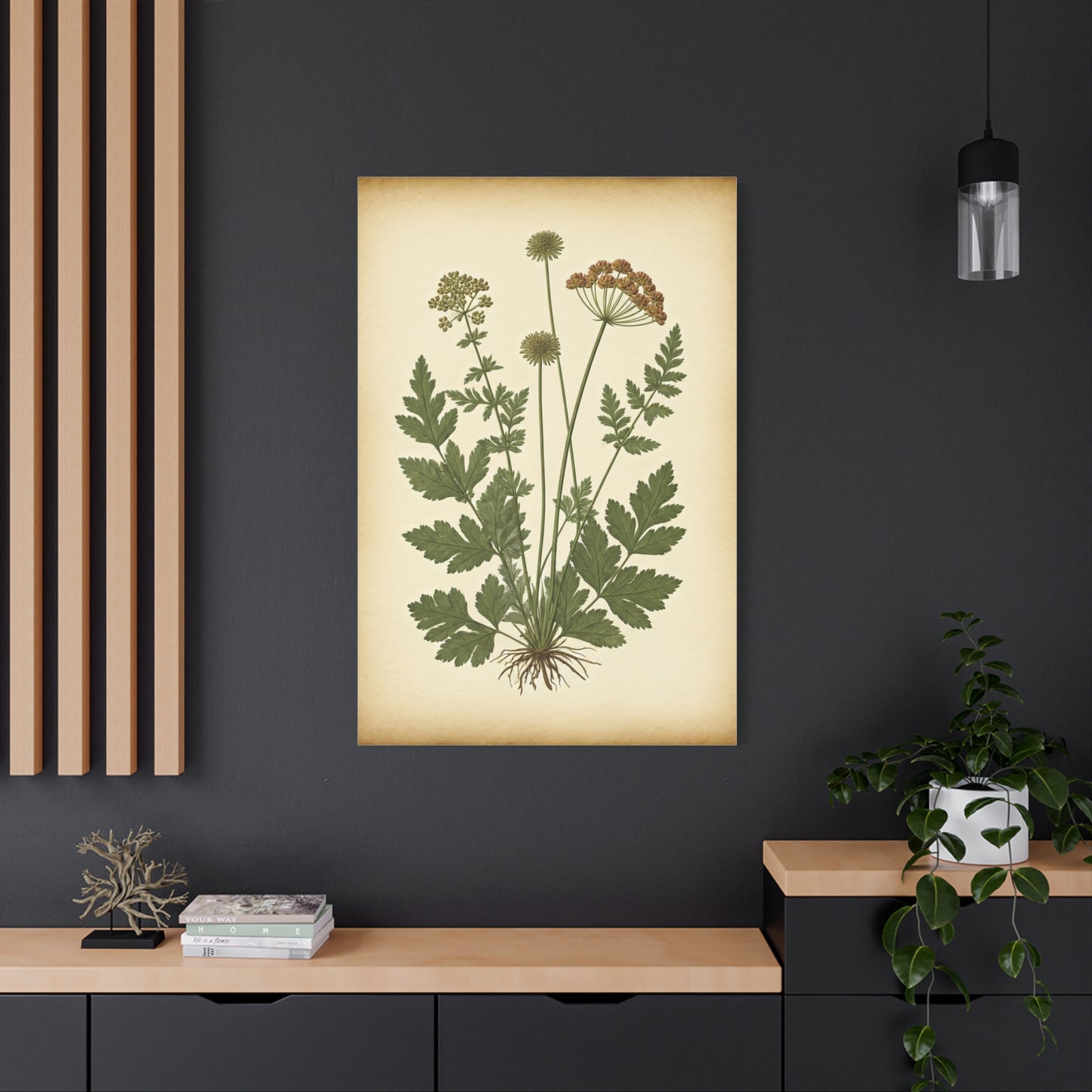 Antique Herbal Arrangement Wall Art & Canvas Prints