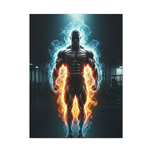 Unleashed Power Physique Wall Art & Canvas Prints