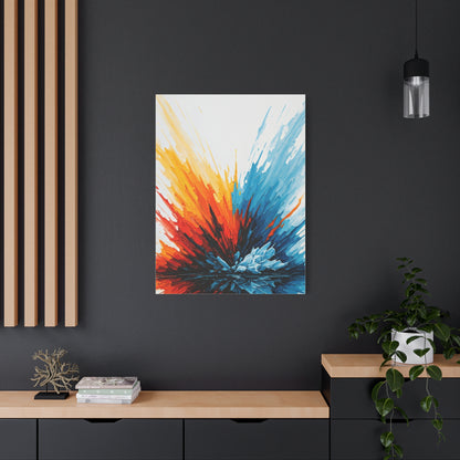 Vibrant Color Burst Abstract Wall Art & Canvas Prints