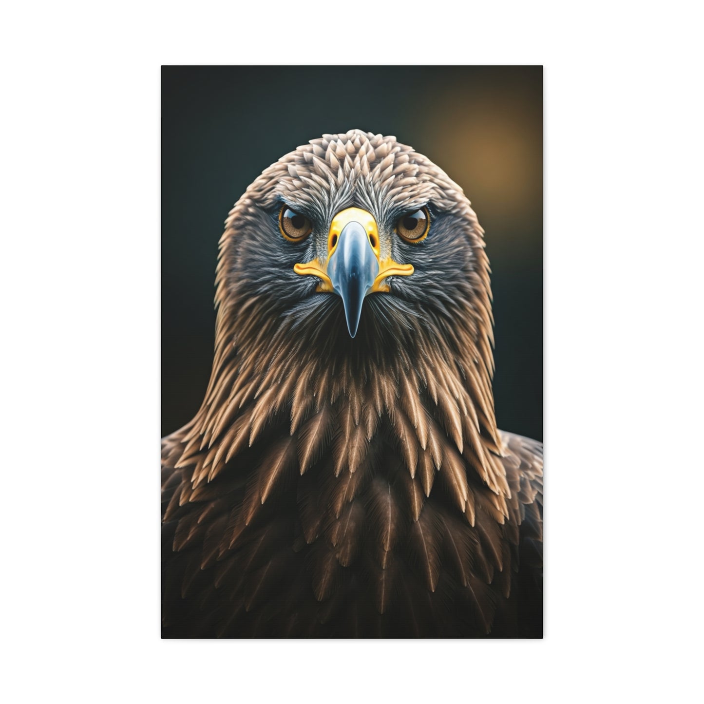 Intense Golden Eagle Close-Up Wall Art & Canvas Prints