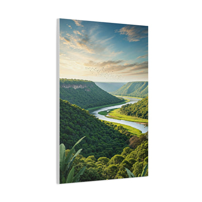 Scenic River Valley Landscape View Wall Art & Canvas Prints
