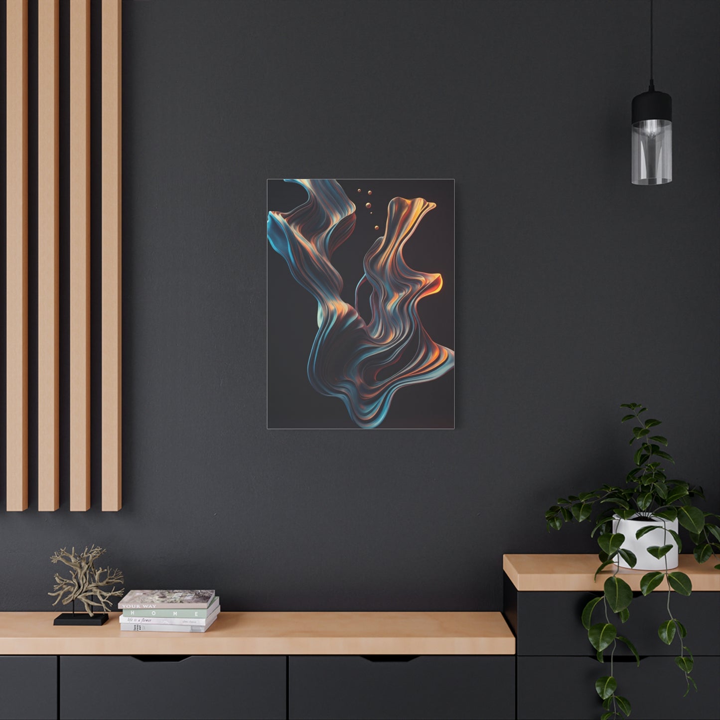 Luminous Flow Abstract Wall Art & Canvas Prints