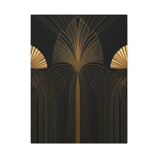 Midnight Archway Art Deco Wall Art & Canvas Prints