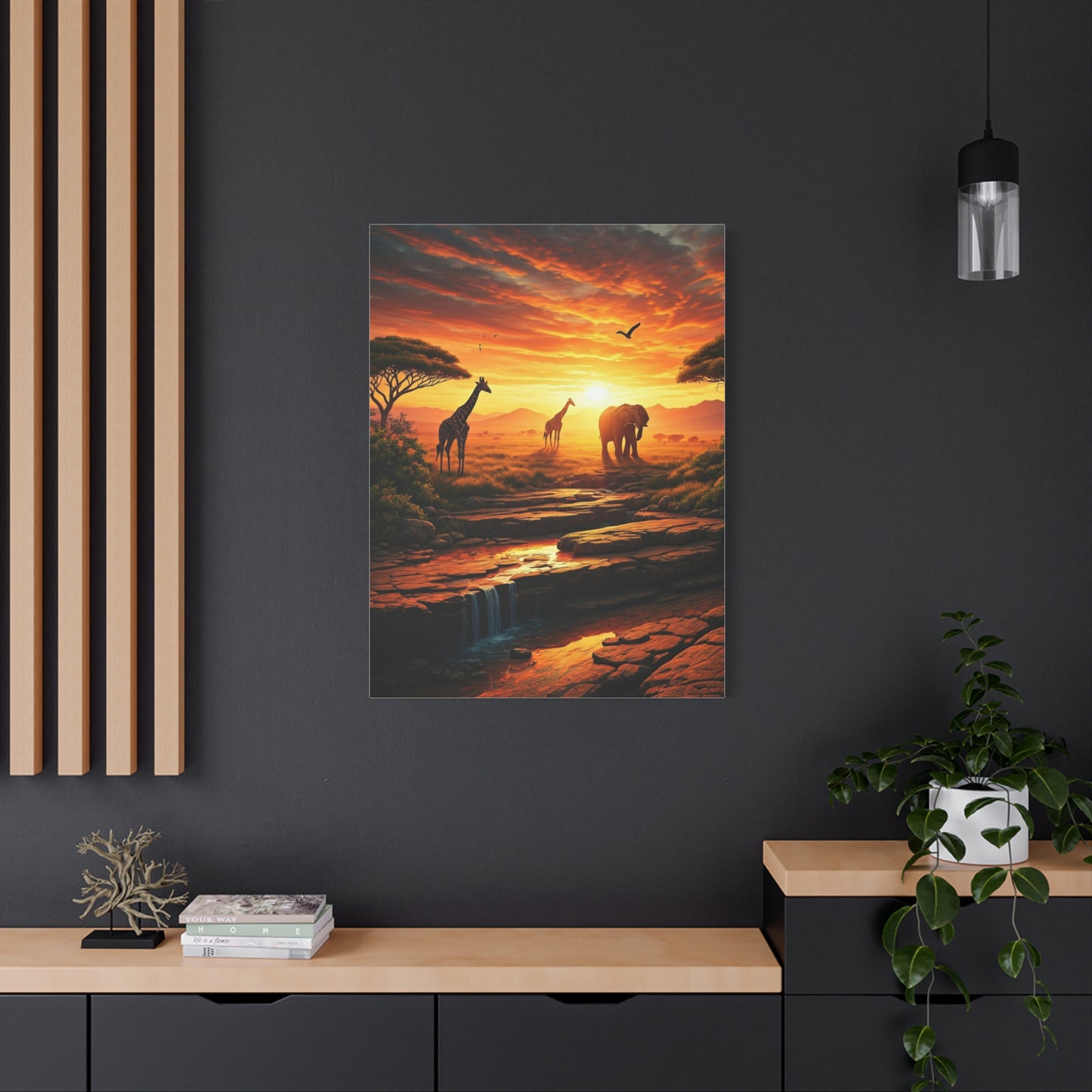 Sunset Wings Over Water Wall Art & Canvas Prints