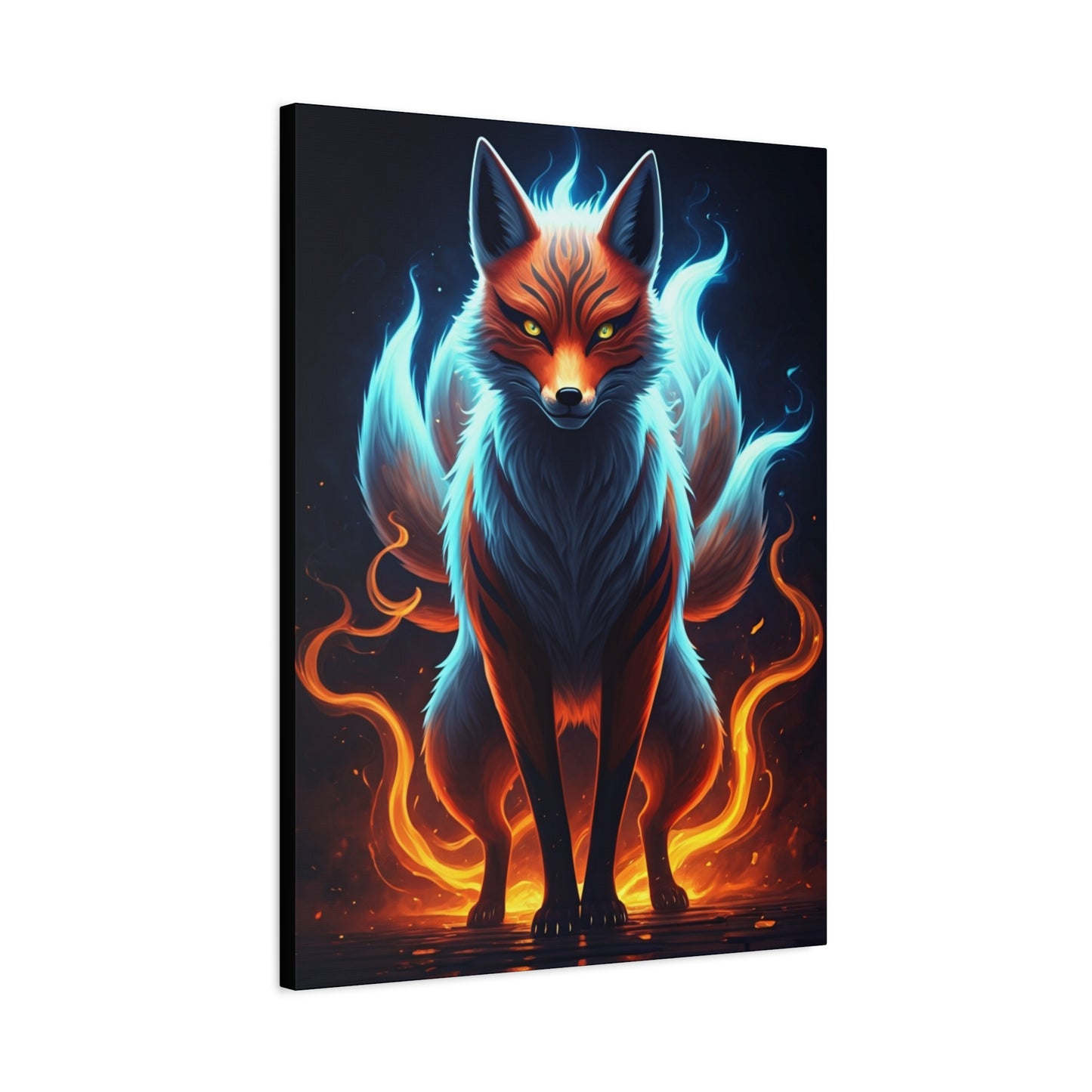Spirit Flame Fox Wall Art & Canvas Prints