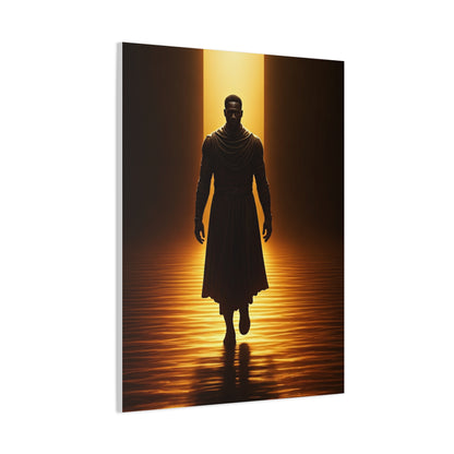Radiant Path Silhouette Wall Art & Canvas Prints