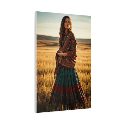 Golden Prairie Bohemian Muse Wall Art & Canvas Prints
