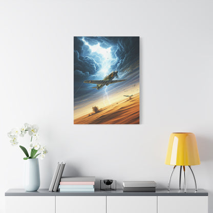 Lightning Run Combat Flight Wall Art & Canvas Prints