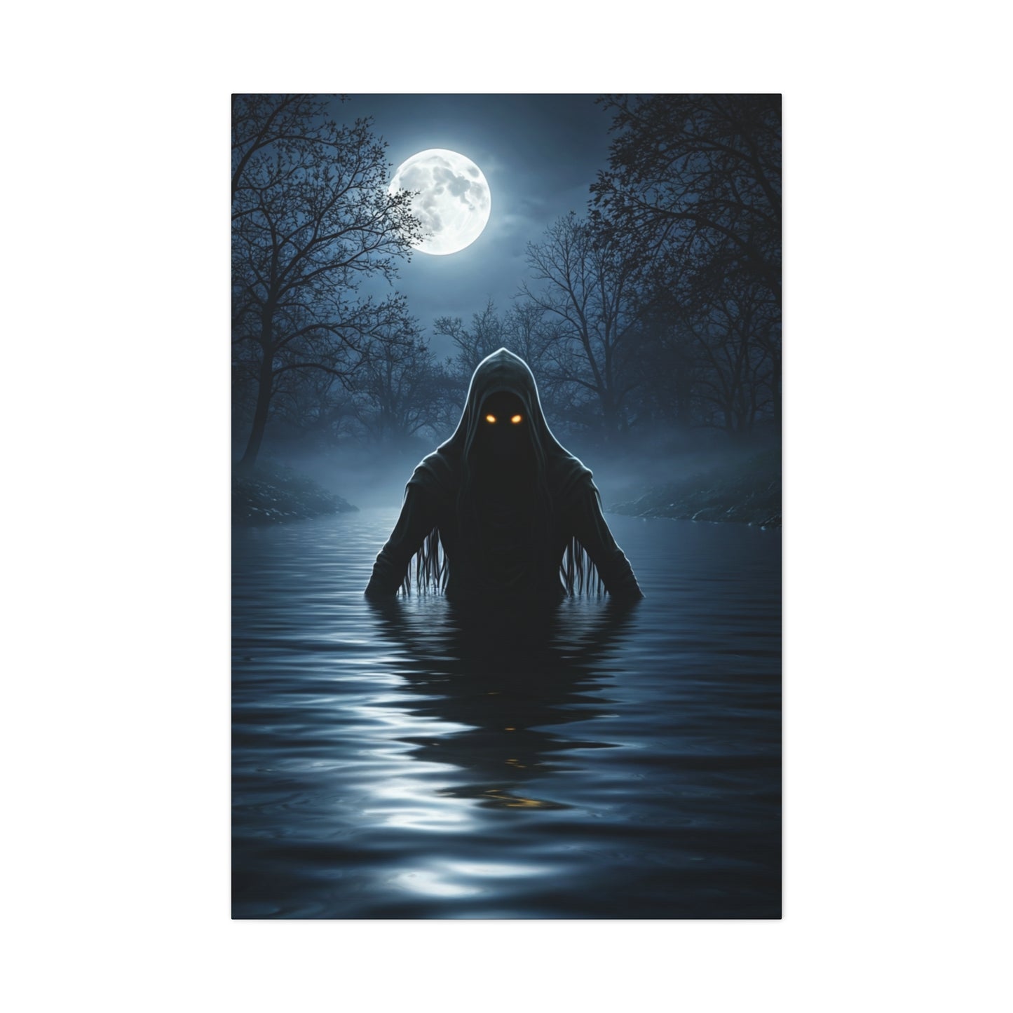 Moonlit Shadow Entity Wall Art & Canvas Prints