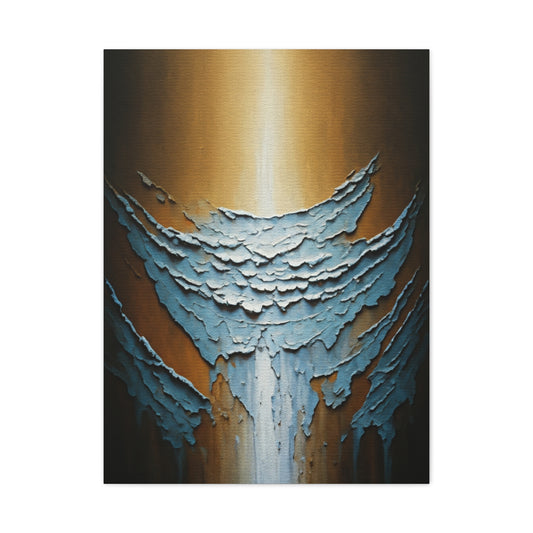 Sculpted Wing Formation Abstract Wall Art & Canvas Prints