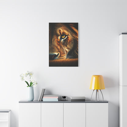 Lion’s Intensity Wall Art & Canvas Prints