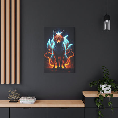 Spirit Flame Fox Wall Art & Canvas Prints