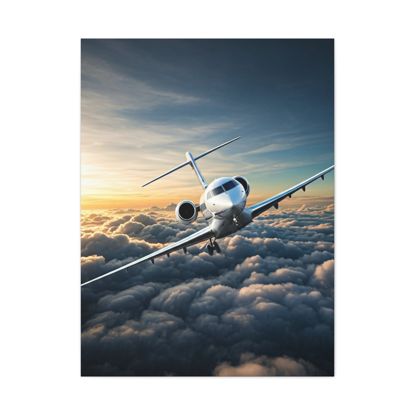 Above the Clouds Aviation Escape Wall Art & Canvas Prints