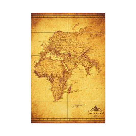 Historic Old World Atlas Map Wall Art & Canvas Prints