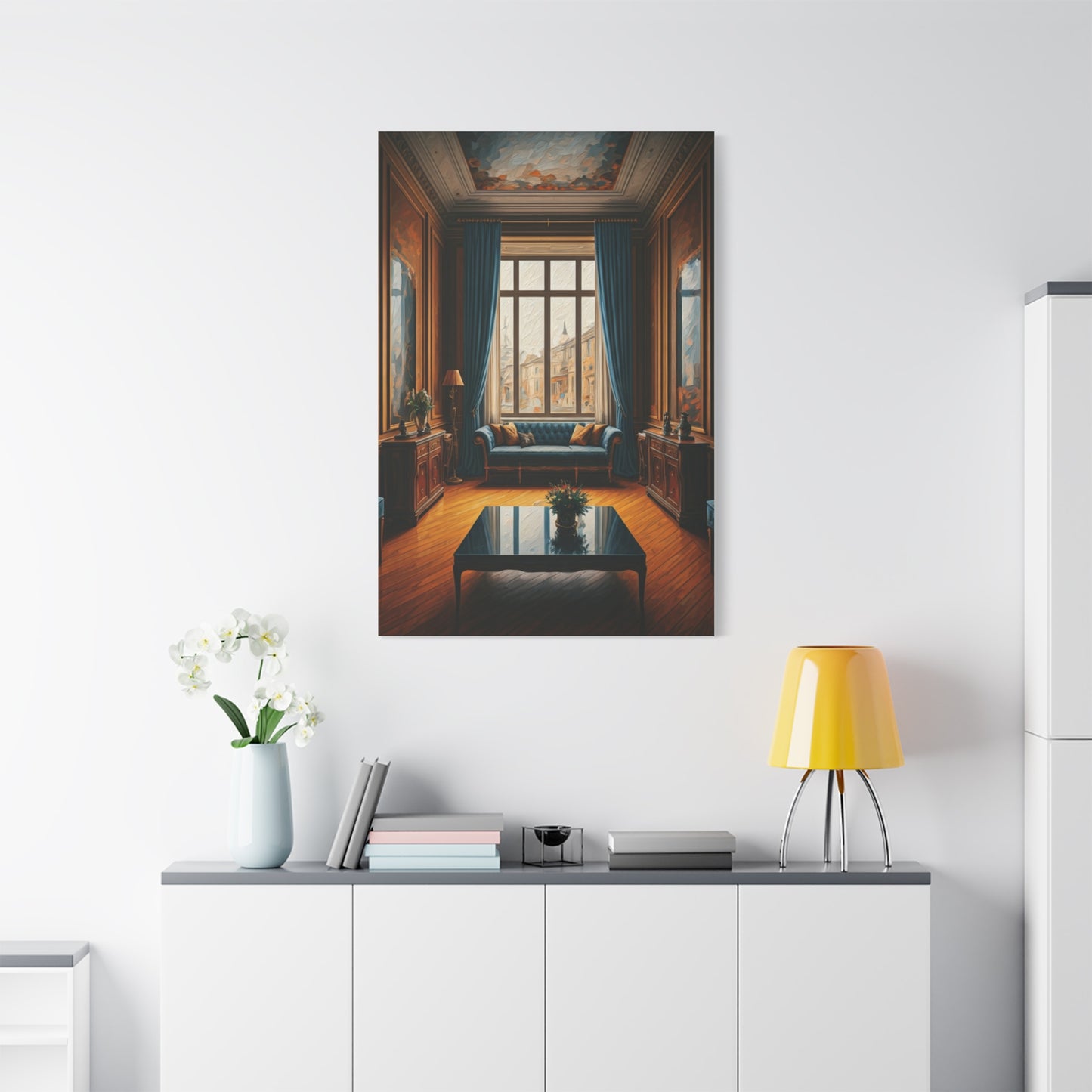 Classic Elegance Interior Scene Wall Art & Canvas Prints