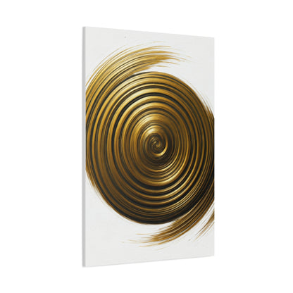 Molten Gold Vortex Wall Art & Canvas Prints
