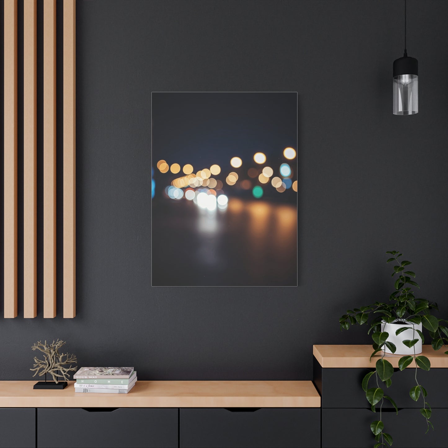 Abstract City Lights Bokeh Wall Art & Canvas Prints