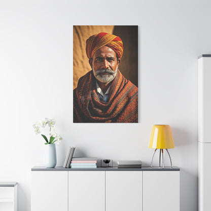 Desert Heritage Elder Portrait Wall Art & Canvas Prints