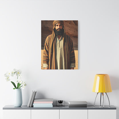 Desert Nomad Serenity Portrait Wall Art & Canvas Prints