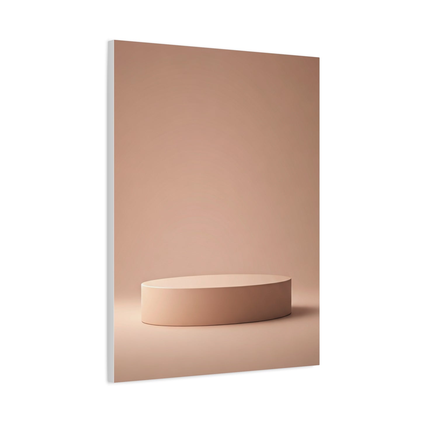 Soft Round Pedestal Minimal Display Wall Art & Canvas Prints