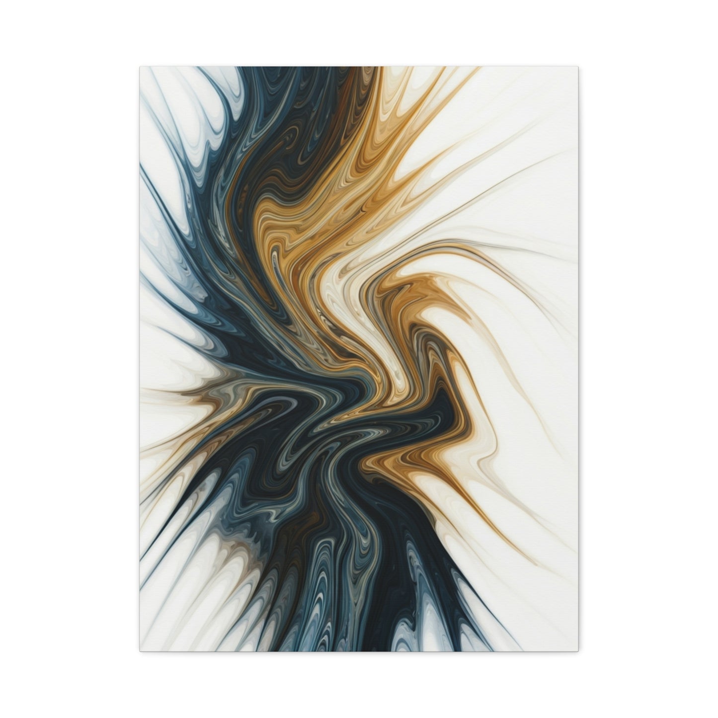 Gilded Current Flow Wall Art & Canvas Prints