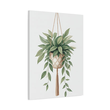 Hanging Plant Serenity Wall Art & Canvas Prints
