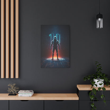 Digital Ascension Warrior Wall Art & Canvas Prints