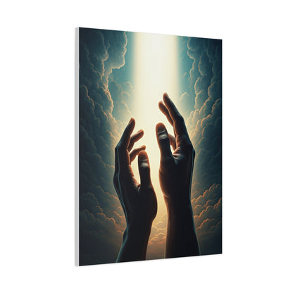 Hands Toward the Divine Wall Art & Canvas Prints