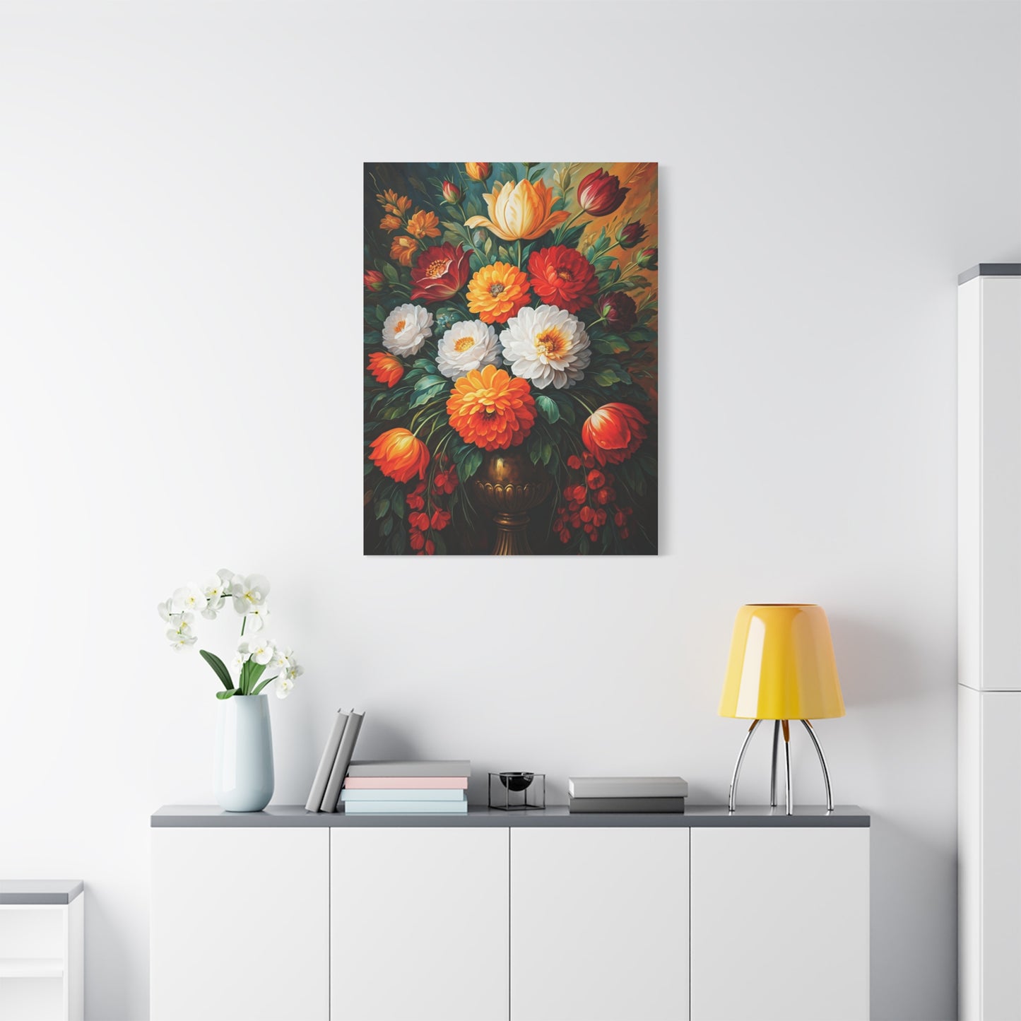 Vintage Garden Opulence Wall Art & Canvas Print