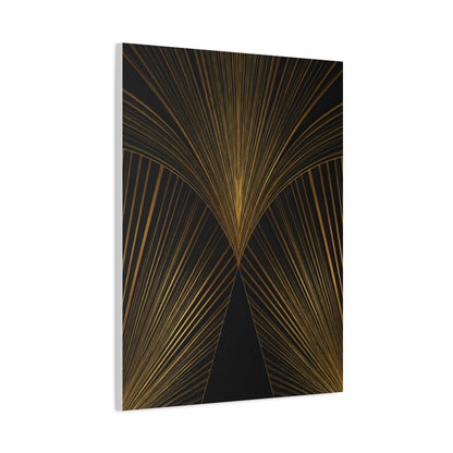 Golden Radiance Arc Deco Wall Art & Canvas Prints