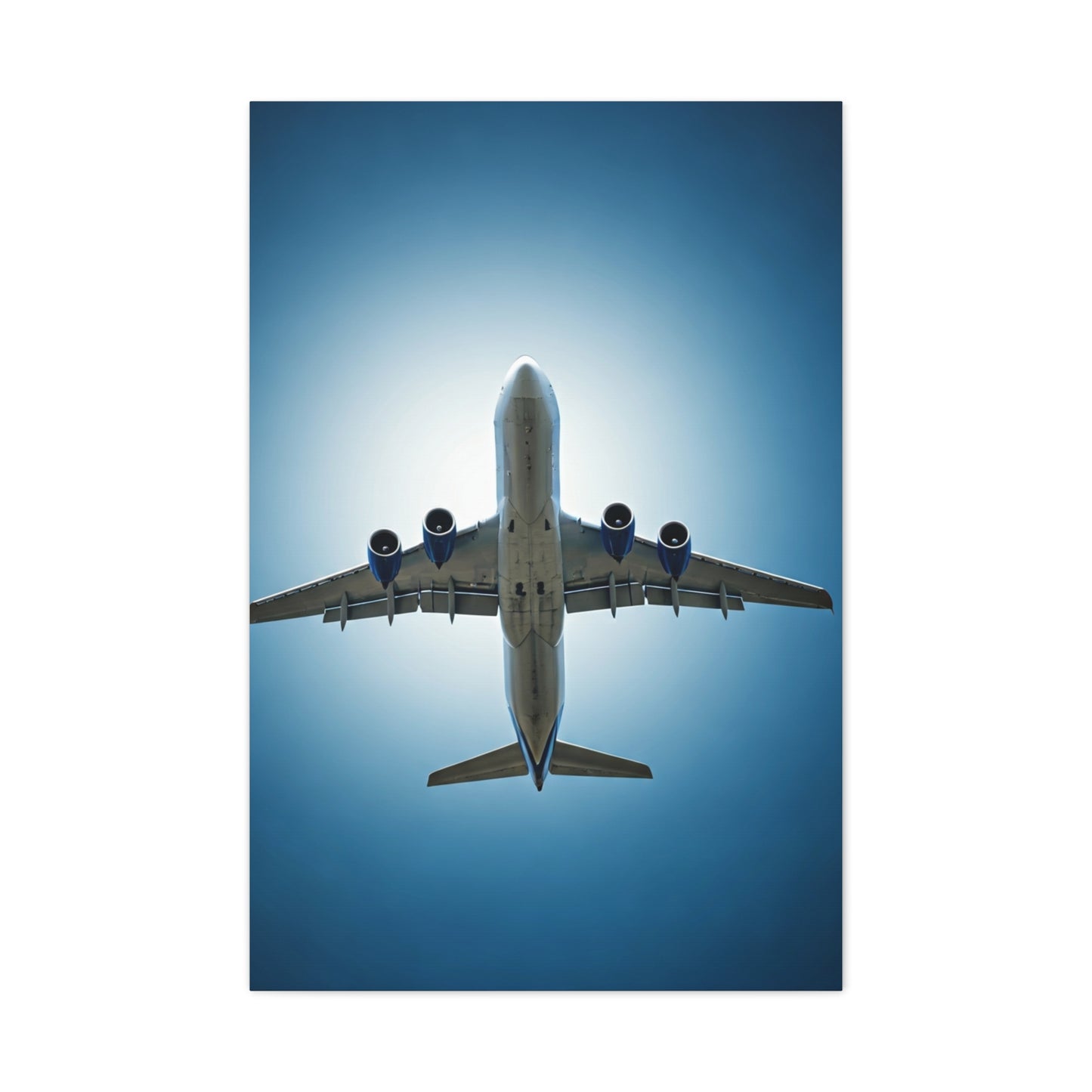 Airplane Ascent Into the Open Sky Wall Art & Canvas Prints