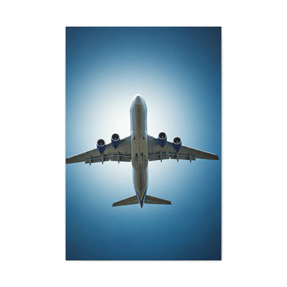 Airplane Ascent Into the Open Sky Wall Art & Canvas Prints