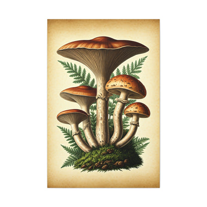 Mushroom Illustration Collection Wall Art & Canvas Prints