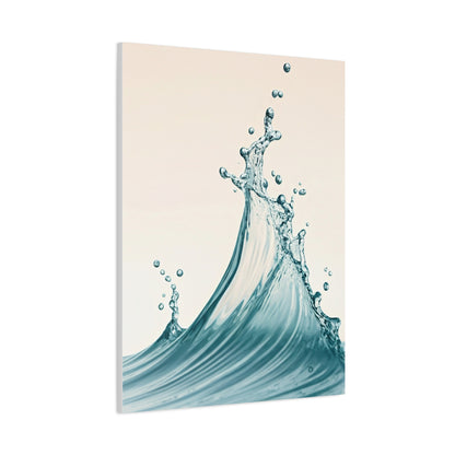 Crystal Wave Splash Wall Art & Canvas Prints