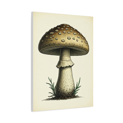 Woodland Toadstool Illustration Wall Art & Canvas Prints