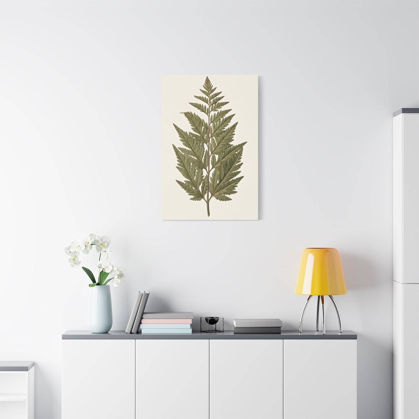 Classic Fern Illustration Wall Art & Canvas Prints