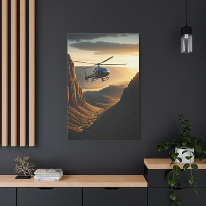 Helicopter Canyon Expedition Wall Art & Canvas Prints