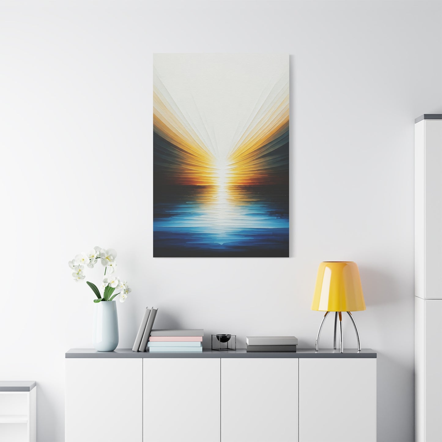 Soft Sunrise Reflection Wall Art & Canvas Prints