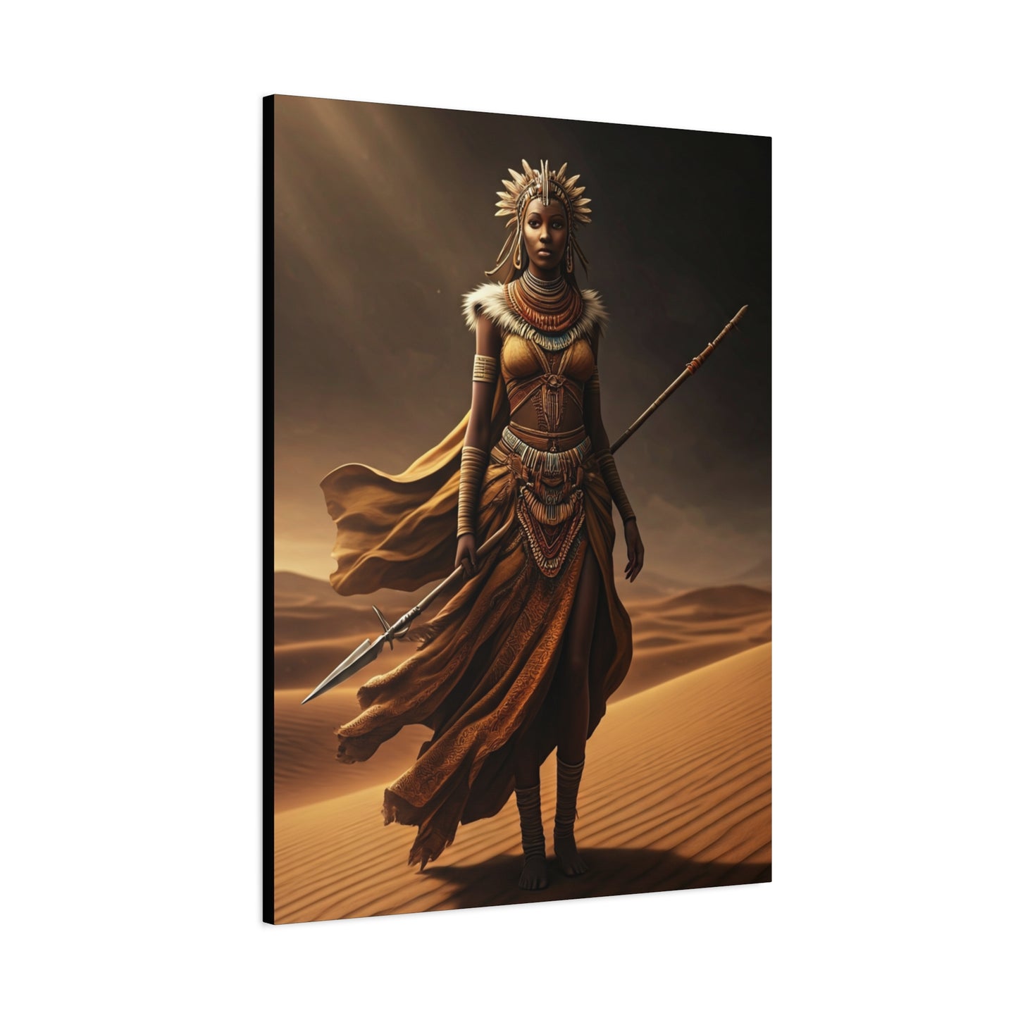 Desert Warrior Goddess Wall Art & Canvas Prints