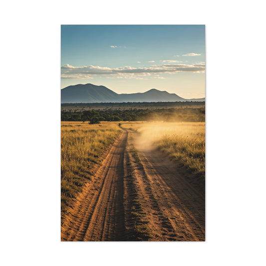 Road Through the Golden Fields Wall Art & Canvas Prints