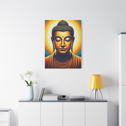 Rainbow Aura Enlightenment Buddha Wall Art & Canvas Prints