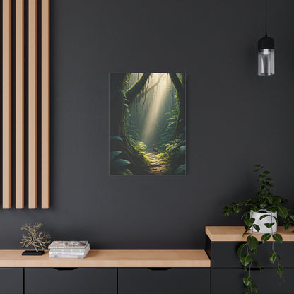 Jungle Pathway of Light Wall Art & Canvas Prints