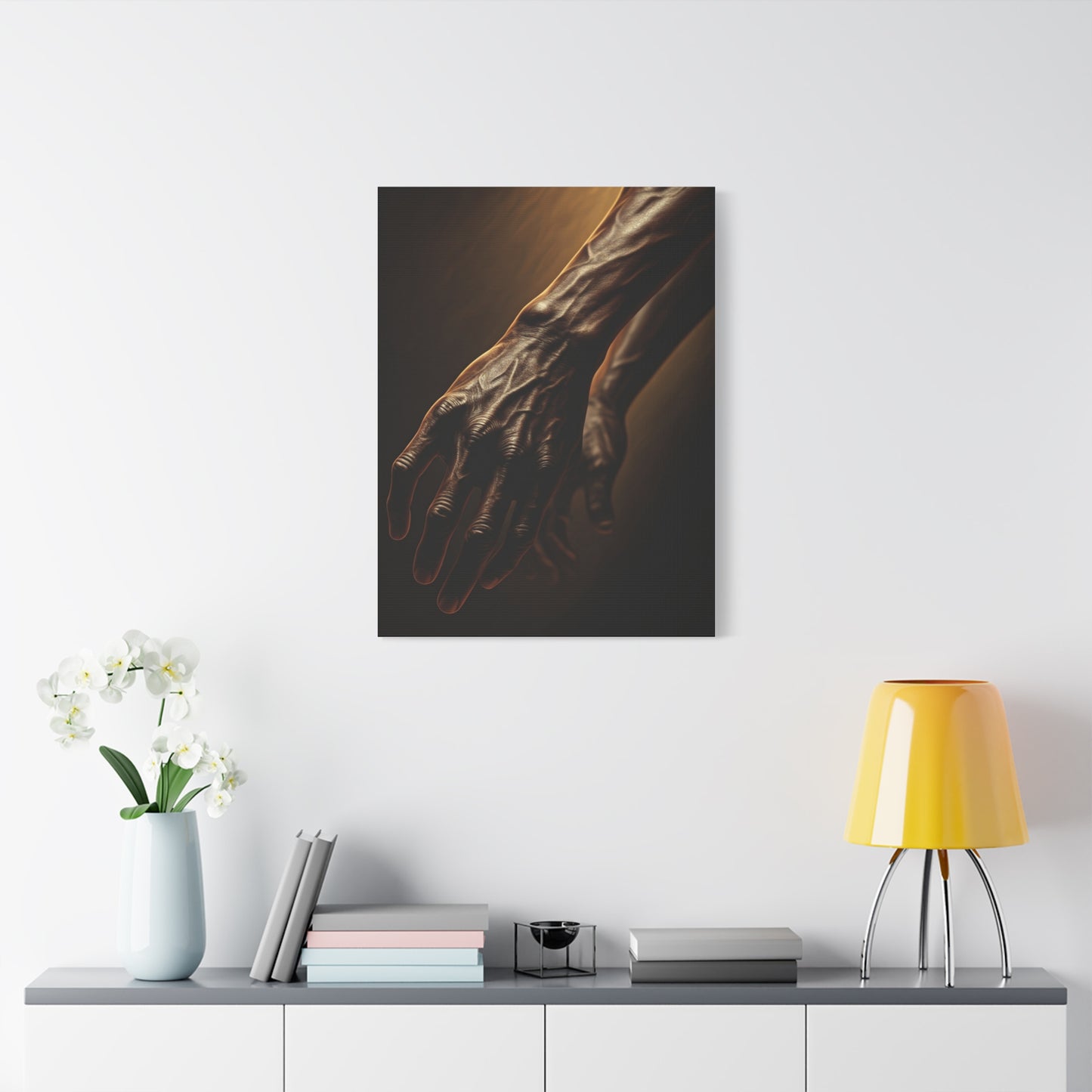 Echoes of Resilience Hand Study Wall Art & Canvas Prints