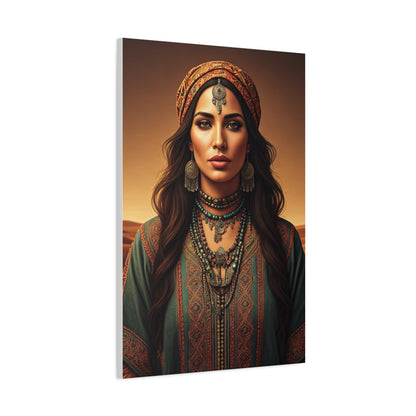 Tribal Grace Bohemian Queen Wall Art & Canvas Prints