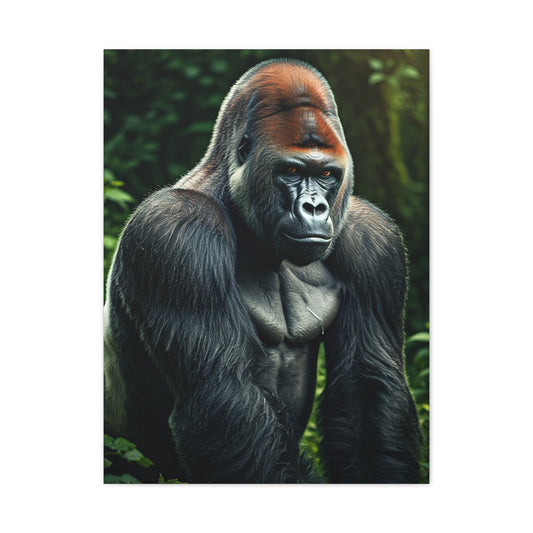 Silverback Strength Portrait Wall Art & Canvas Prints