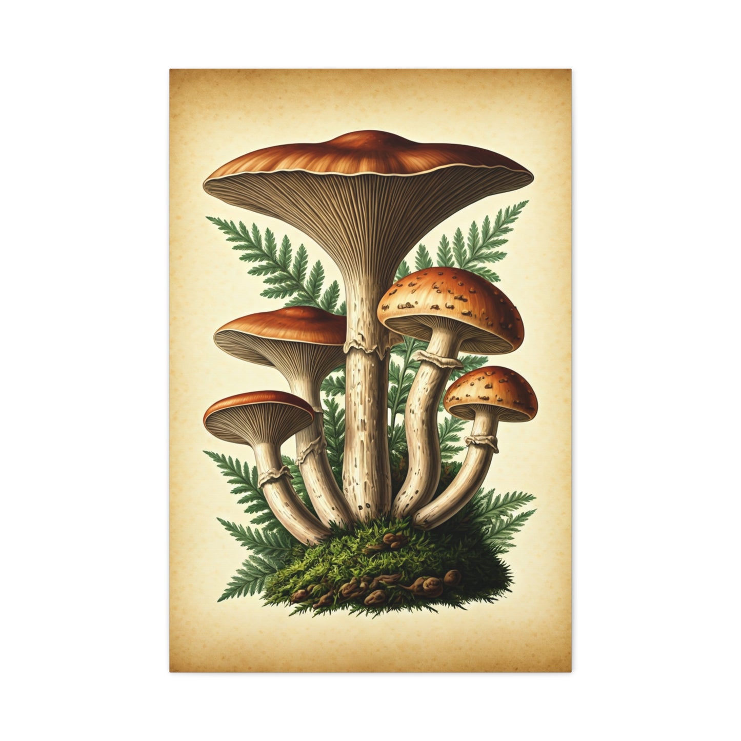 Mushroom Illustration Collection Wall Art & Canvas Prints